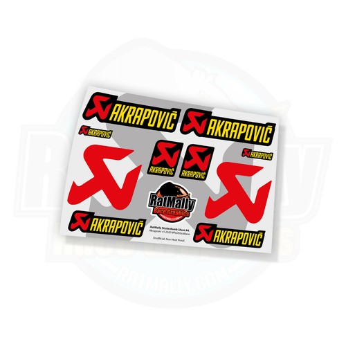 Akrapovic stickerbomb - akrapovic,