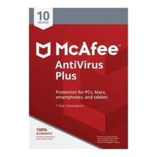 McAfee AntiVirus Plus 10