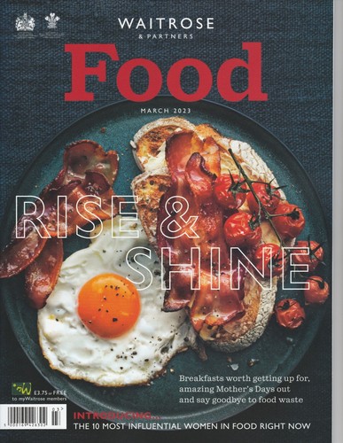 Waitrose food magazine march - magazine,