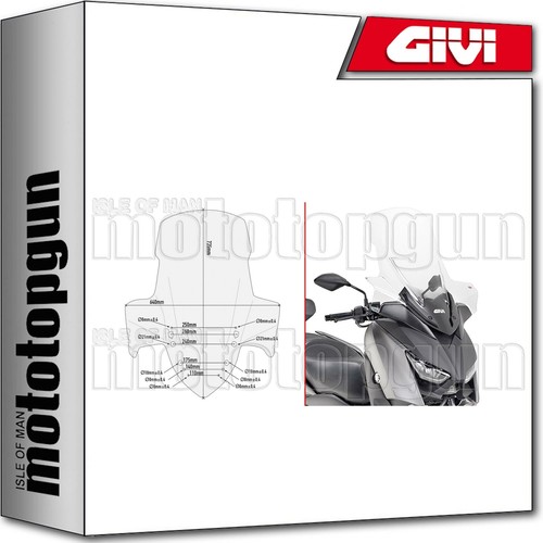 Givi wind screen d2136st - wind-screen,