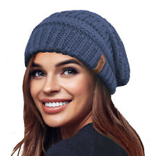 Slouch Knit Beanie Hat Warm