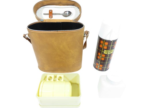 Thermos vintage plaid cooler - thermos,