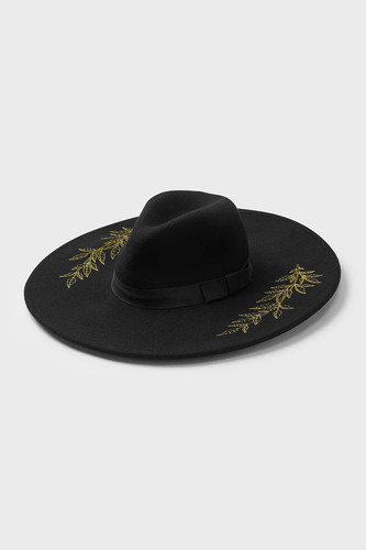 Killstar gold fern witch brim - killstar,