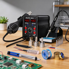 8586D 2in1 Soldering Station