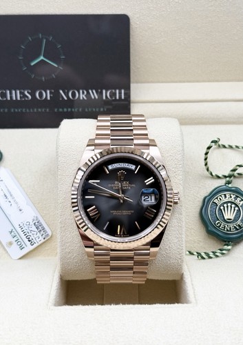 Rolex day date black - rolex, 40