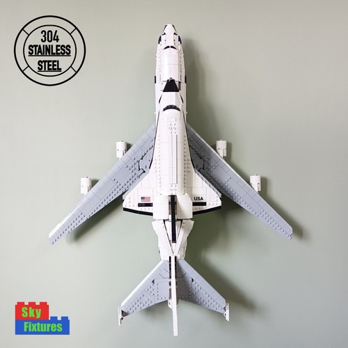 Wall mount for lego shuttle - wall,
