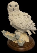 Snowy Owl Hand Painted