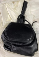 Jobis Black Leather Backpack