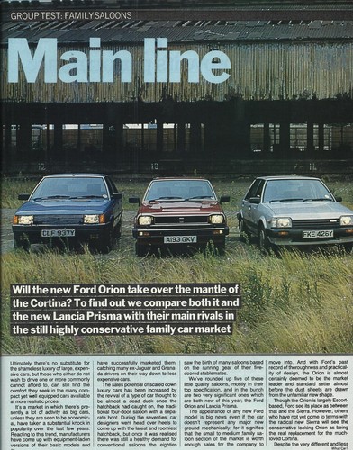 Ford orion 6gl - orion, lancia