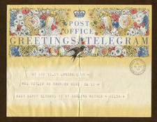 GPO  Greetings Telegram (Used
