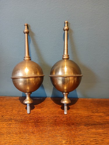 Vintage pair large brass - vintage, of