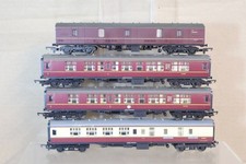 HORNBY RAKE of 4 BR MAROON &