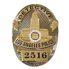 Metal Detective Badge