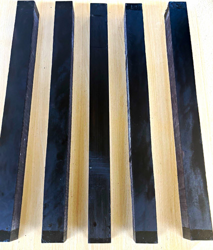 Ebony turning blanks square - blanks,