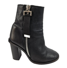 Topshop Leather Ankle Boots