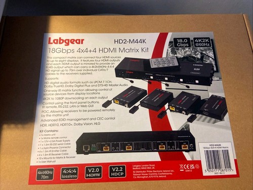 Ladgear 18gbps 4x4 60hz - 18gbps,