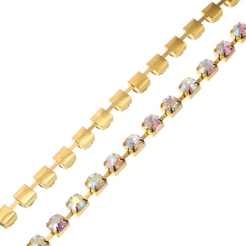 Yard 8mm crystal rhinestone - 8mm,