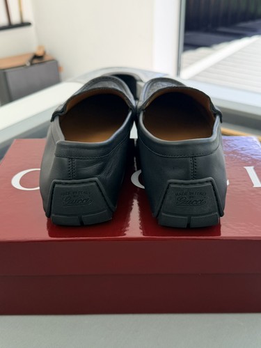 Gucci loafers leather shoes - gucci,