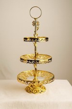 Luxury tier gold dessert - tier,
