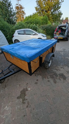 Camping canoe trailer - camping,