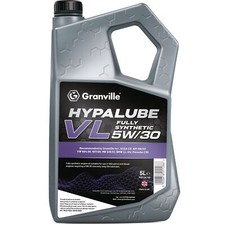 Granville Engine Oil Hypalube VL FS 5W/30 Fully Synthetic Lubricant 5 Litres