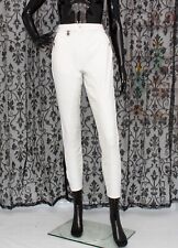 Pikeur Full Suede Seat White Breeches High Waist Riding Jodphurs Pants 80 GB26L