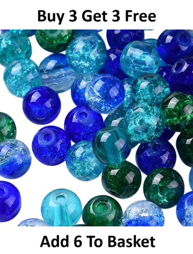 Mixed glass crackle - crackle, spacer