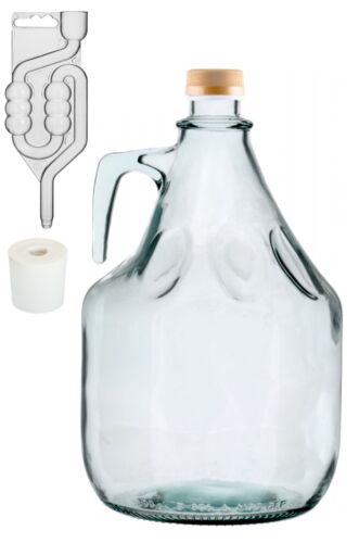 Set for making wine - set, glass