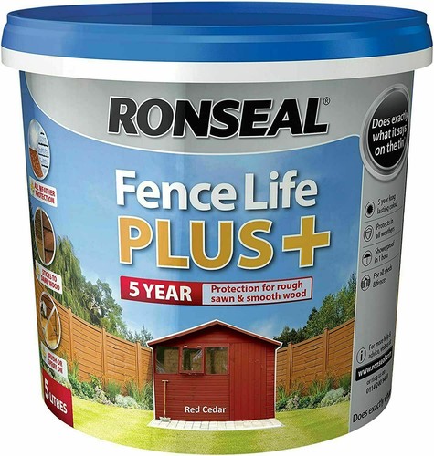 Ronseal fence life - life, plus
