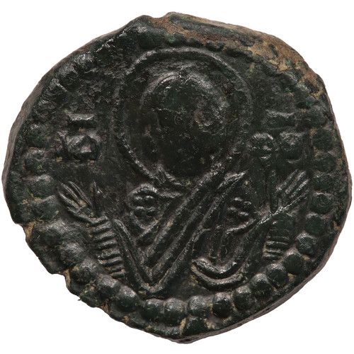 Anonymous byzantine follis - byzantine,