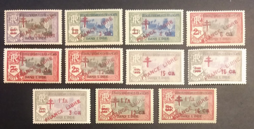 France french india collection - india,