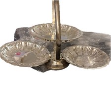 Vintage 1950s Silver Metal