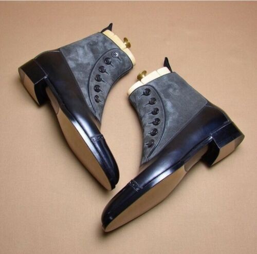 Handmade cap toe - handmade, button