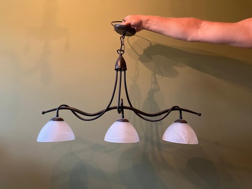 Triple ceiling light