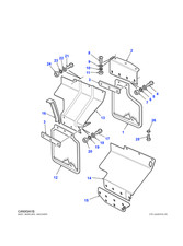 Land Rover Genuine Mudflaps