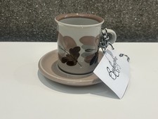 Arabia Koralli Cup & Saucer Tea Coffee Finland RARE Vintage Hand Painted BNWT