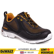 DeWalt Mens Steel Toe Lightweight Trainers Shoes Safety Midsole Wide Fit Sneaker