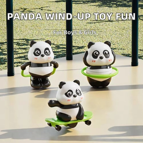 Wind panda toy - wind, clockwork