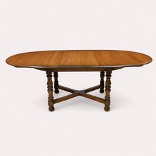 Ercol Woburn Extending Dining Table D End Seats 10 Model 705 GD FREE UK Delivery