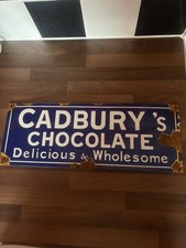 Vintage Cadbury’s Enamel