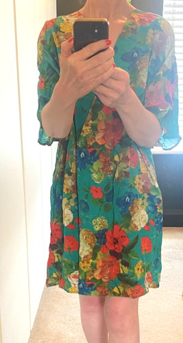Topshop oversized floral