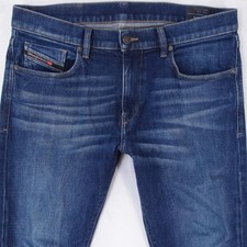 Mens Diesel D-STRUKT 009HN Stretch Slim Straight Blue Jeans W33 L32
