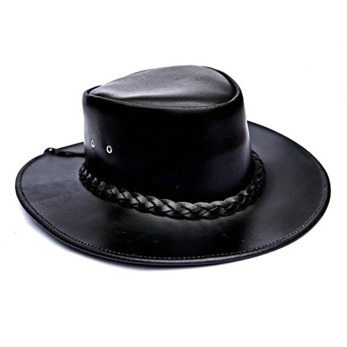 Leather cow hide hats - cow, in