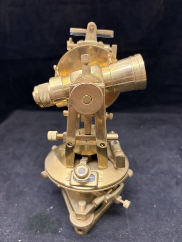Vintage solid brass transit - brass,