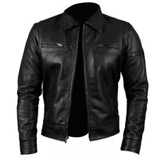 MEN'S BLACK VINTAGE CAFE RACER