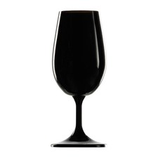 Iso type black wine - black, tasting