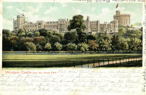Postcard windsor castle - postcard*,