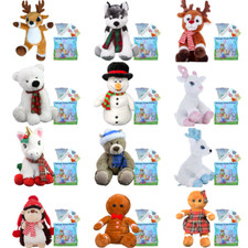 TEDDY BEAR DIY KIT no-sew - Build a Make your own Christmas Bear- Size: 16"/40cm