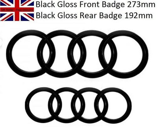 Set audis gloss black - 2x,