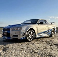 Nissan R34 GTR Diecast Model